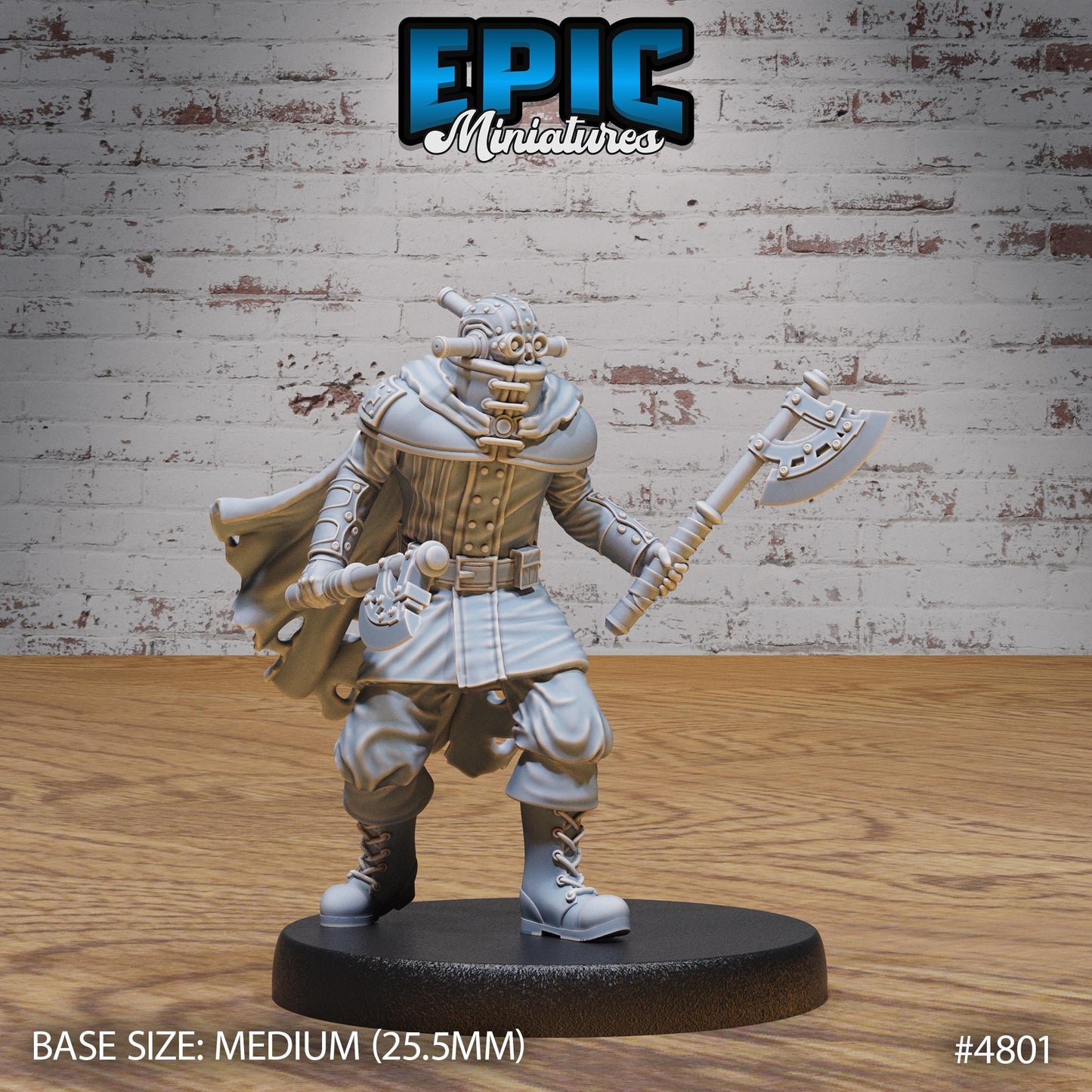 Iron Mind Warrior - Epic Miniatures | #109 -Faith Defender