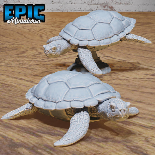 Sea Turtle - Epic Miniatures | #110 - Mysterious Ocean