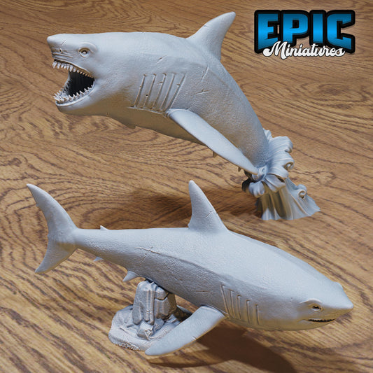 Great White Shark - Epic Miniatures | #110 - Mysterious Ocean