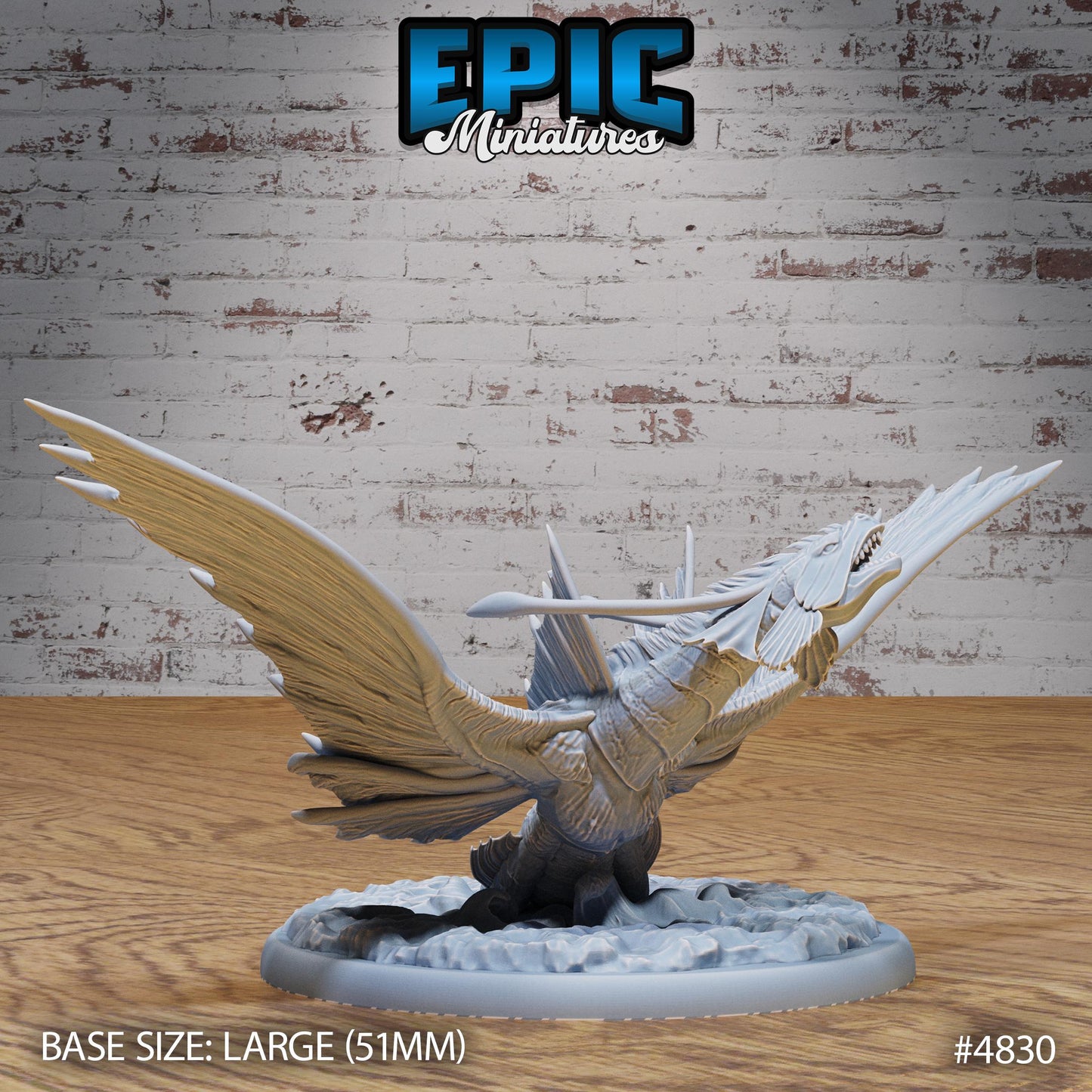 Ocean Wyvern - Epic Miniatures | #110 - Mysterious Ocean