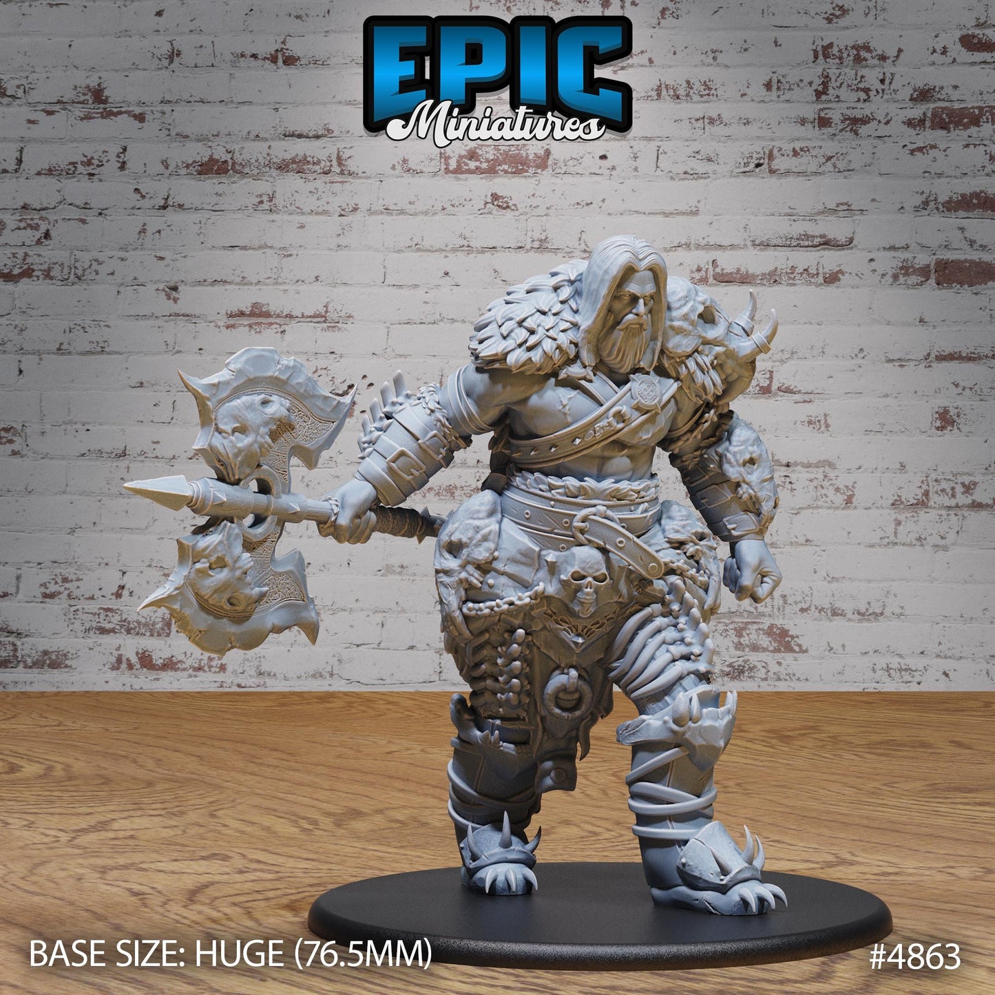 Giant Dragon Hunter - Epic Miniatures | #111 - Age of Dragons