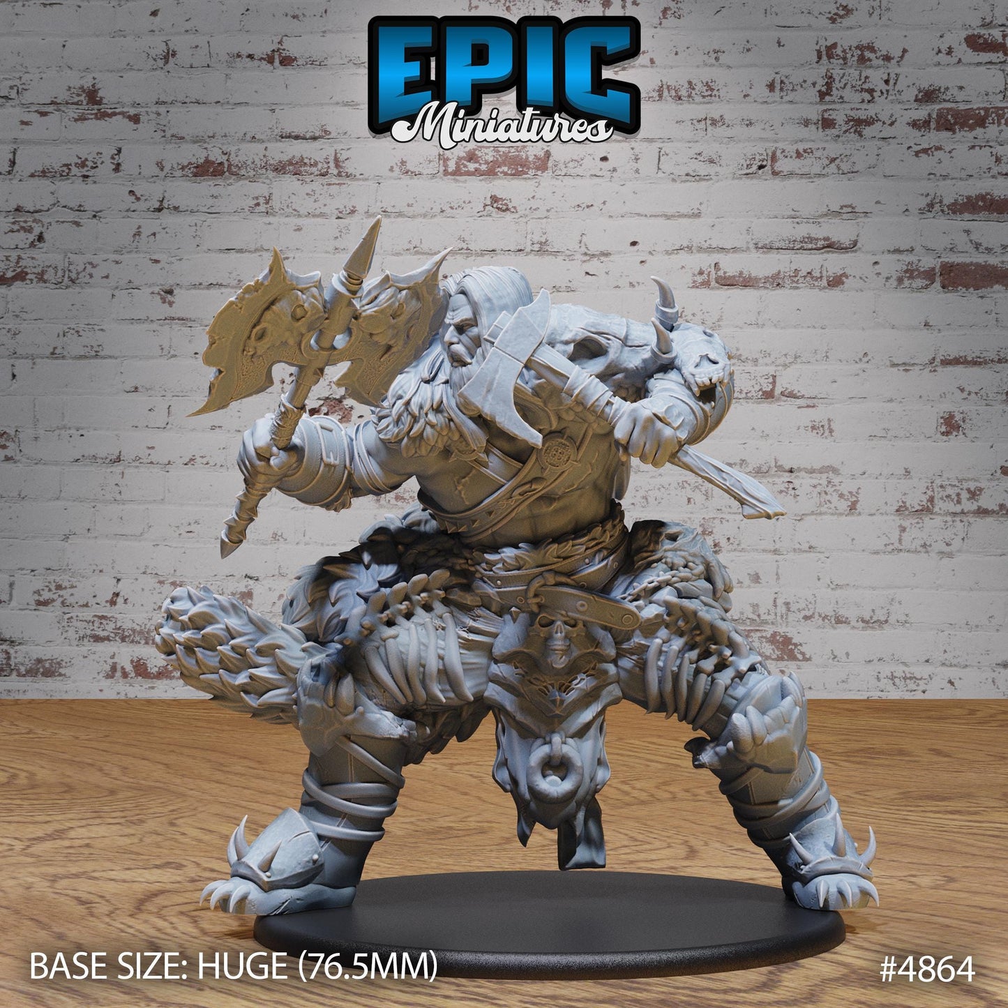 Giant Dragon Hunter - Epic Miniatures | #111 - Age of Dragons