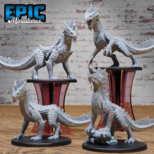 Guard Drake Silver - Epic Miniatures | #111 - Age of Dragons