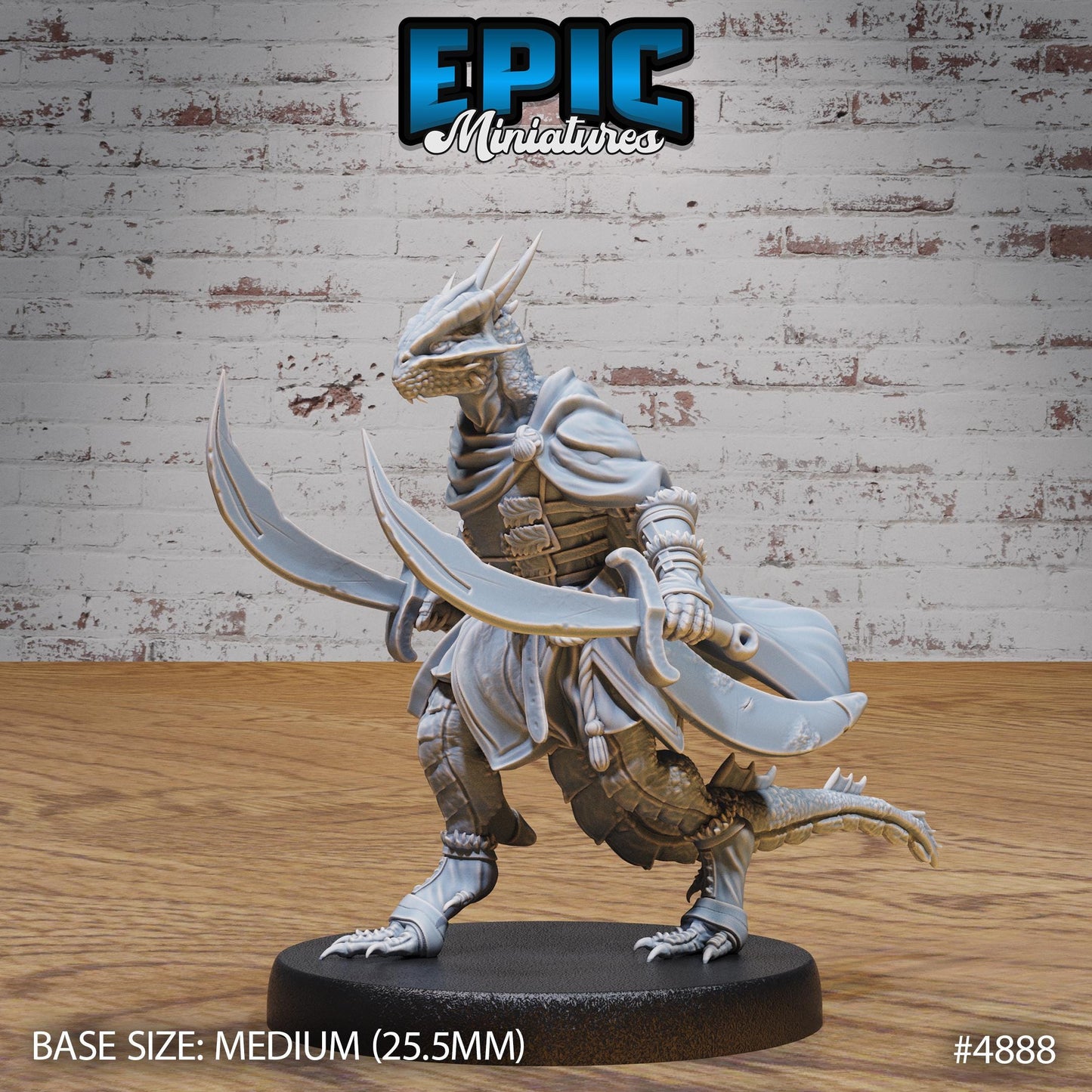 Half-Dragon Adventurer - Epic Miniatures | #111 - Age of Dragons