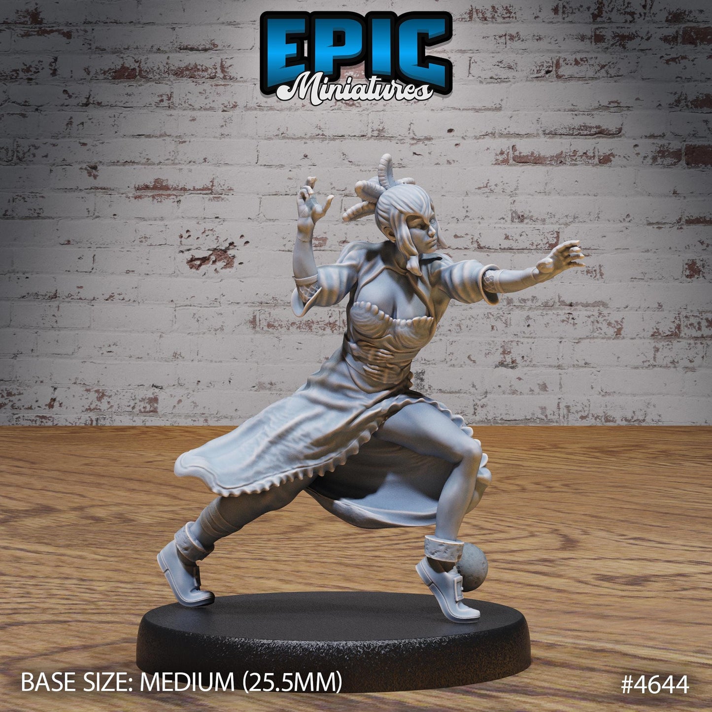 Captured Witch - Epic Miniatures | #106 - Faith Defender
