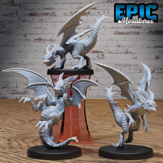 Light Dragon Wyrmling - Epic Miniatures | #106 -Faith Defender