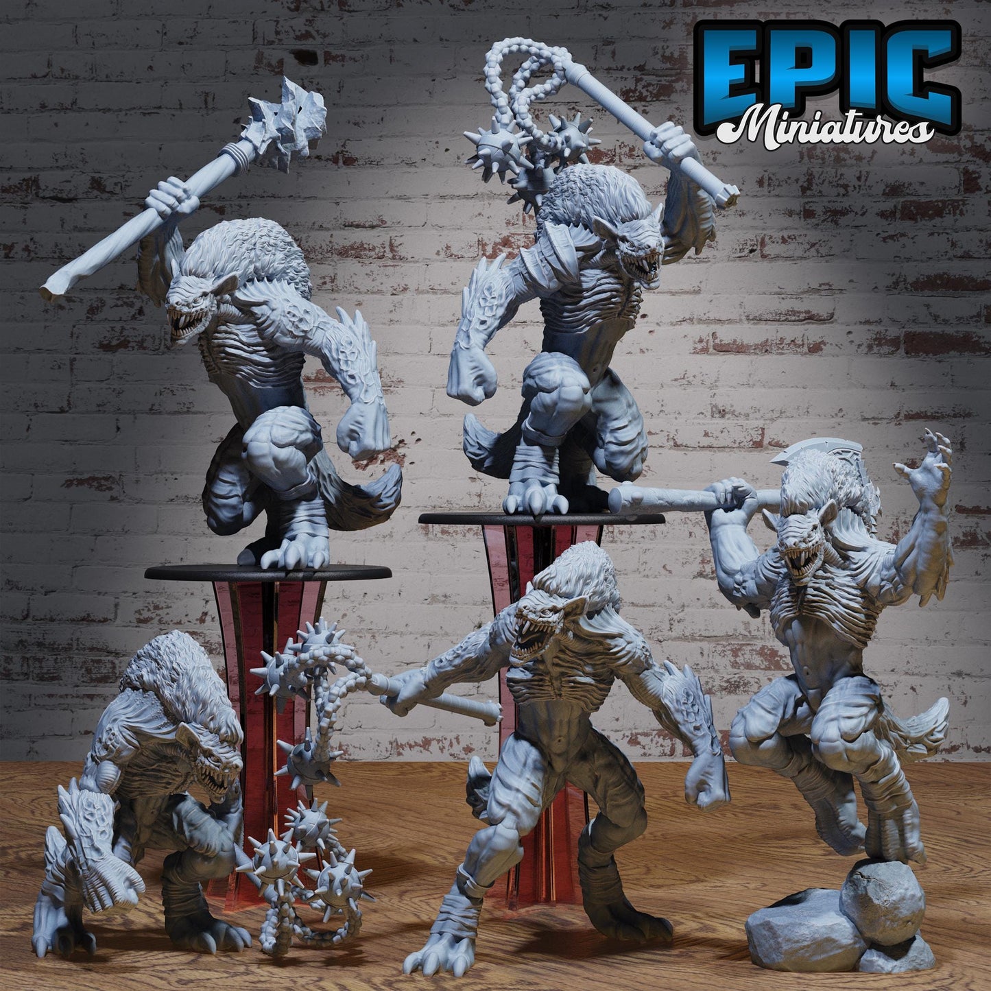 Demon Lord Yeenoghu - Epic Miniatures | #107 - Beast Hunt