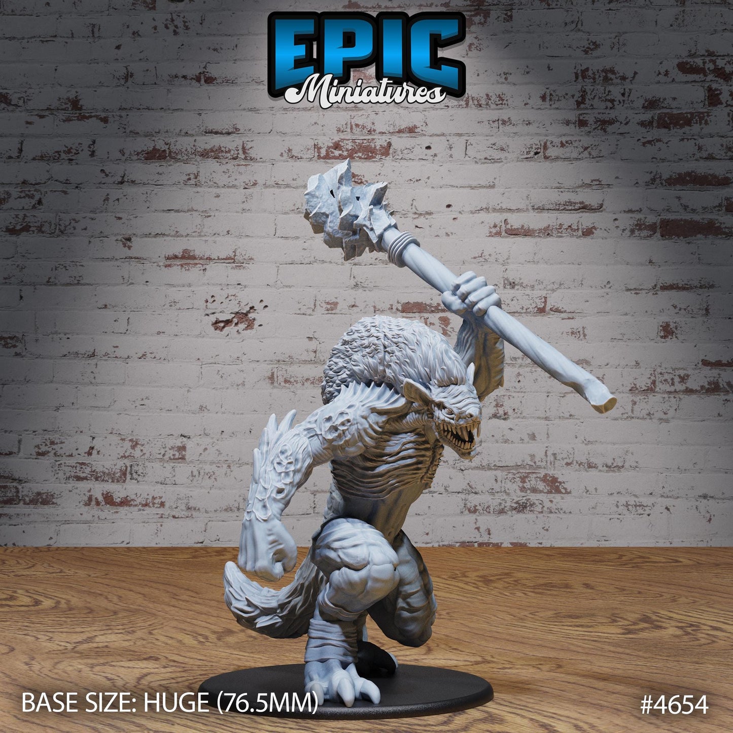 Demon Lord Yeenoghu - Epic Miniatures | #107 - Beast Hunt