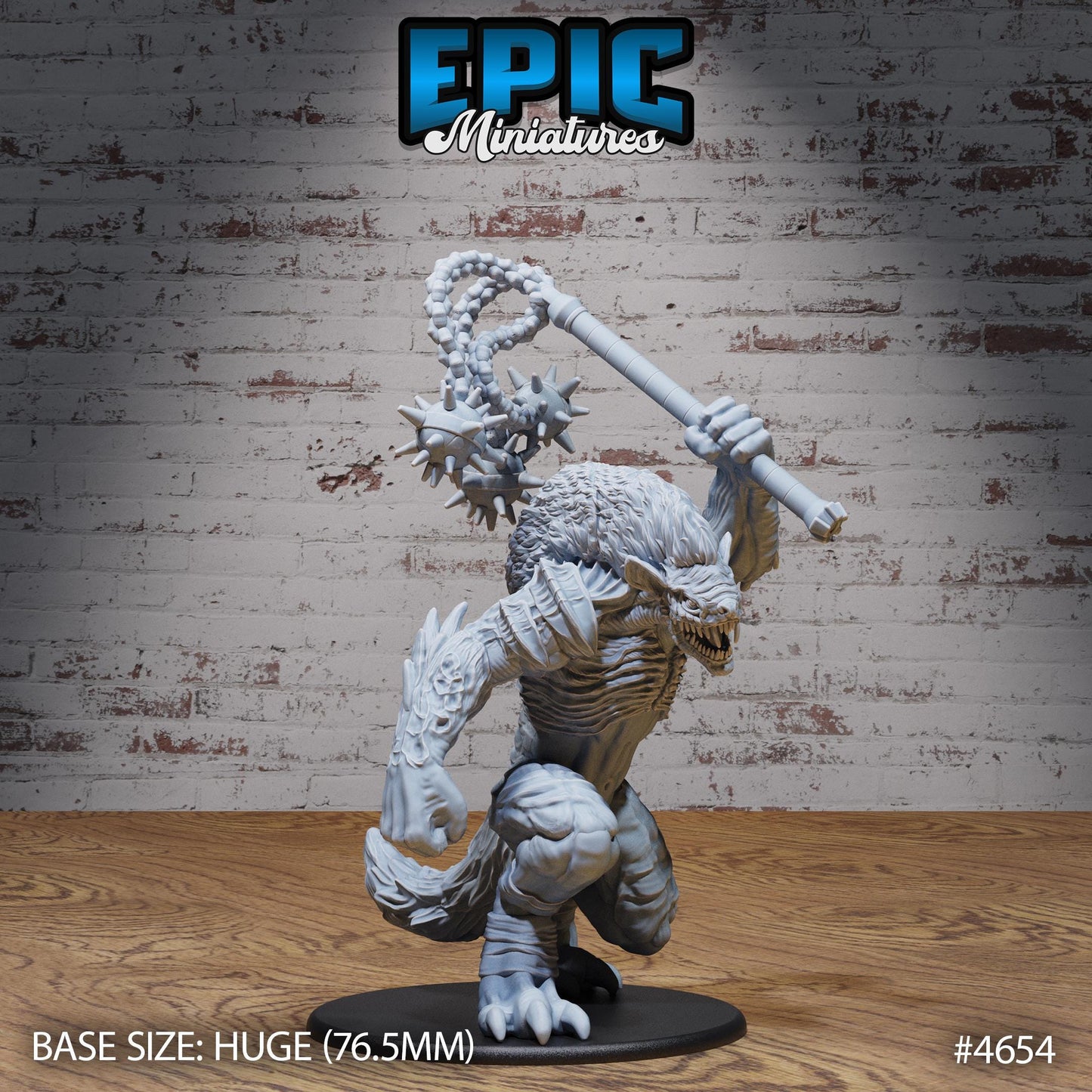 Demon Lord Yeenoghu - Epic Miniatures | #107 - Beast Hunt