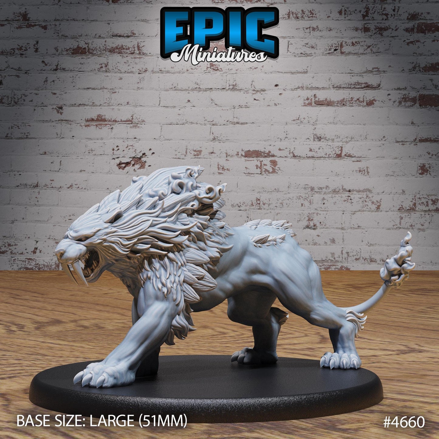 Sabertooth Beast - Epic Miniatures | #107 - Beast Hunt