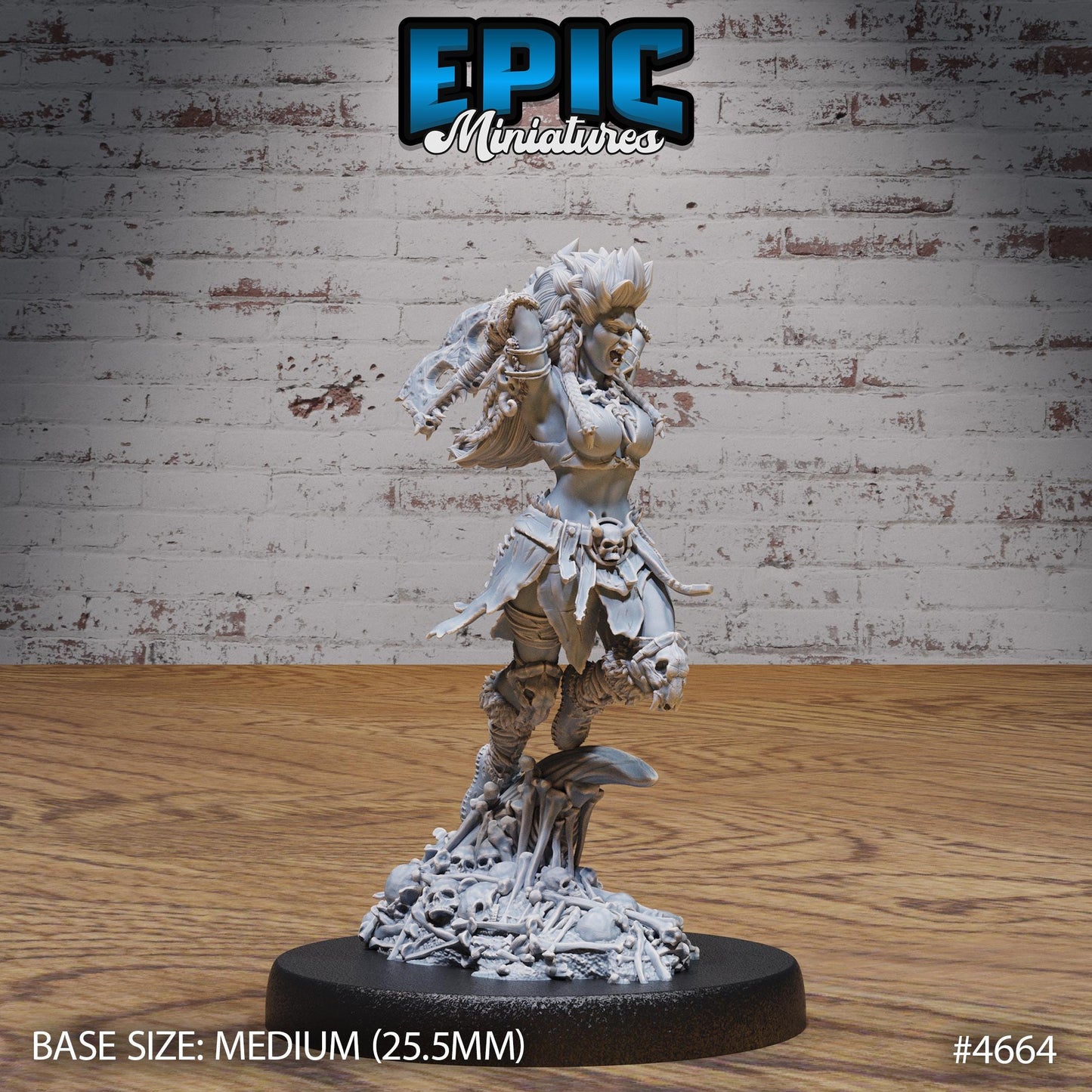Orc Lady Adventurer - Epic Miniatures | #107 - Beast Hunt