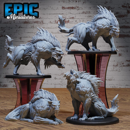 Warg Beast - Epic Miniatures | #107 - Beast Hunt