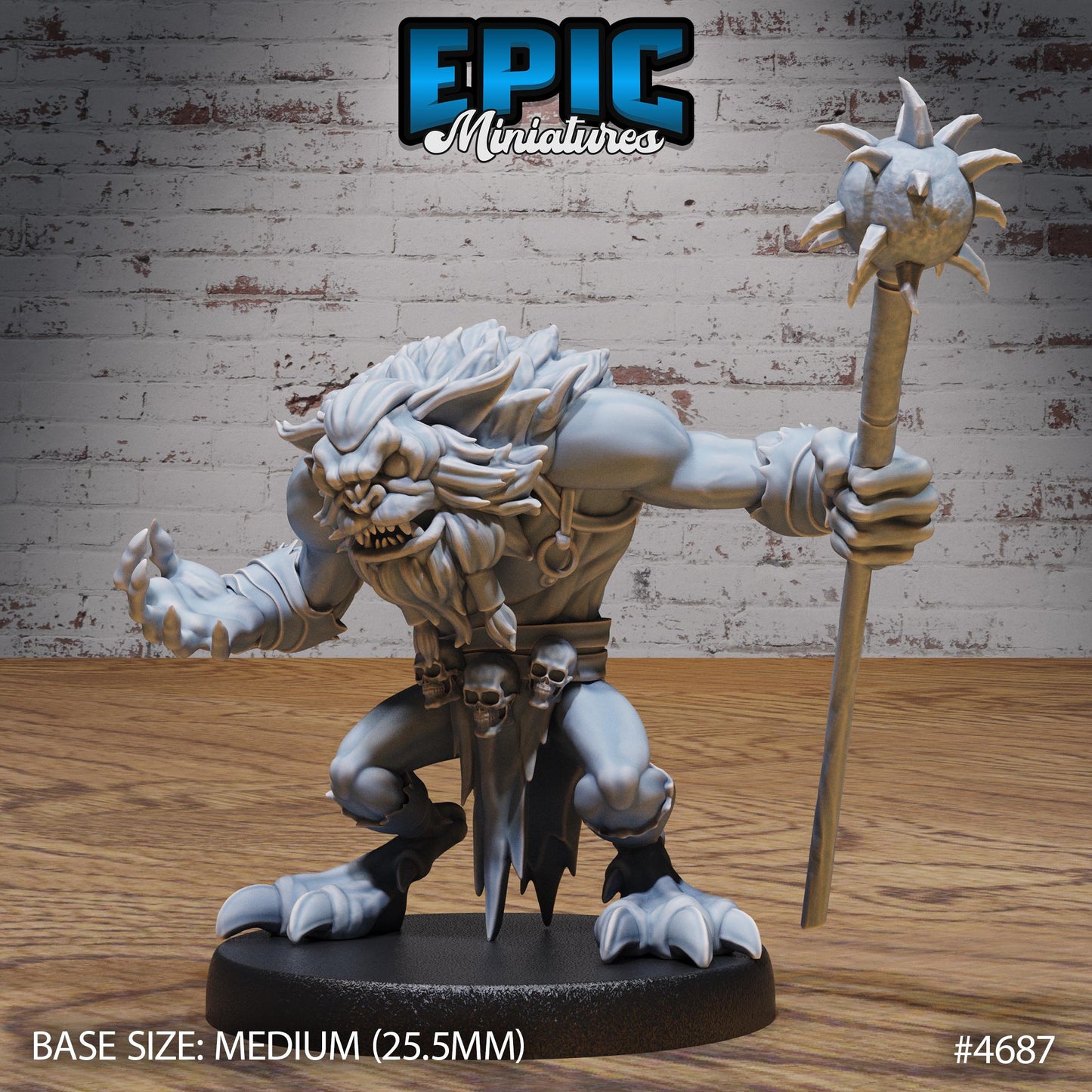 Skull Bear - Epic Miniatures | #107 - Beast Hunt
