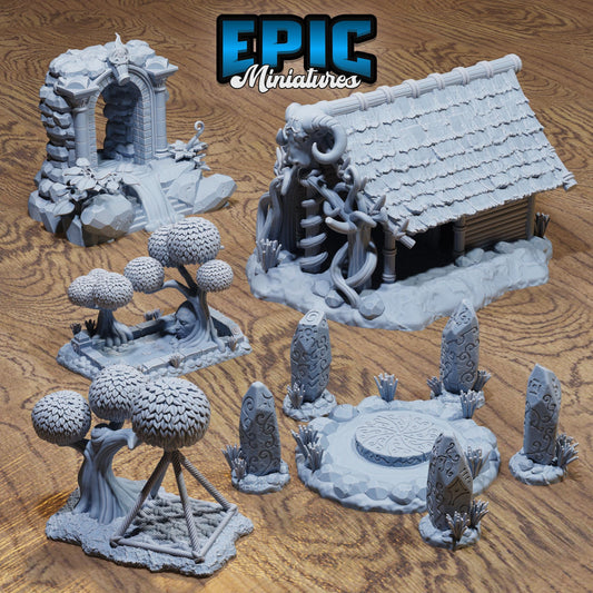 Magical Forest Buildings 4707 - Epic Miniatures | #108 - Old Fables