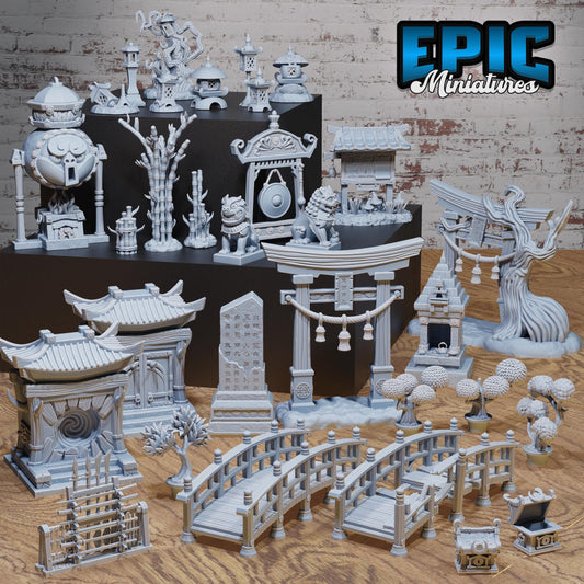 Eastern Temple Scatter - Epic Miniatures | #112 -Legends of the East