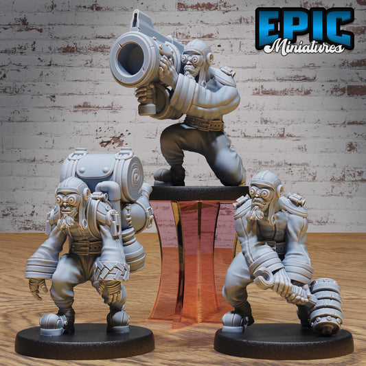 Airship Pilot - Epic Miniatures | #109 - Steam Society