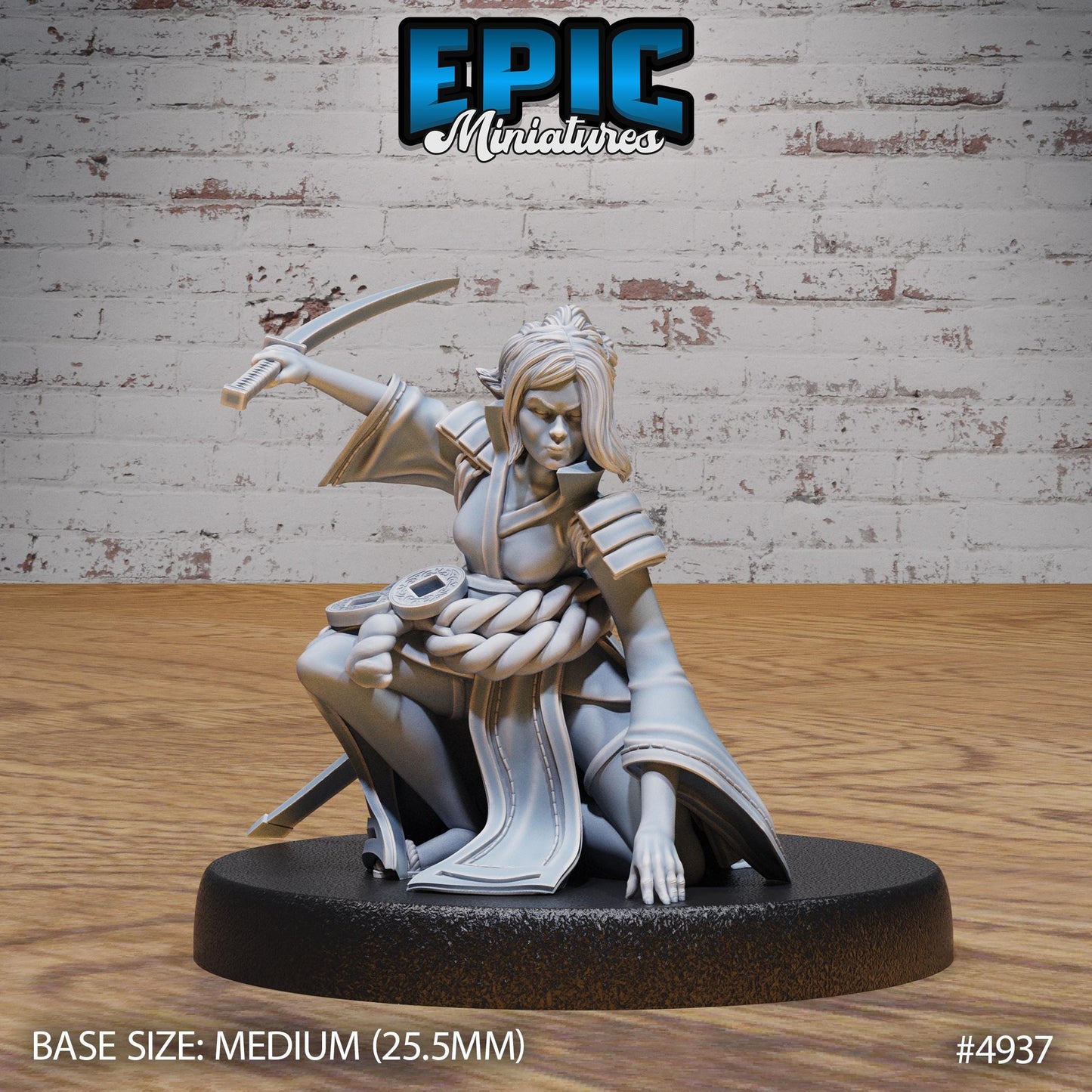 Samurai Woman - Epic Miniatures | #112 -Legends of the East