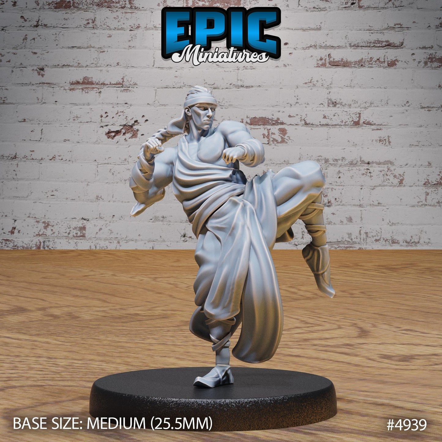 Martial Arts Monk - Epic Miniatures | #112 -Legends of the East