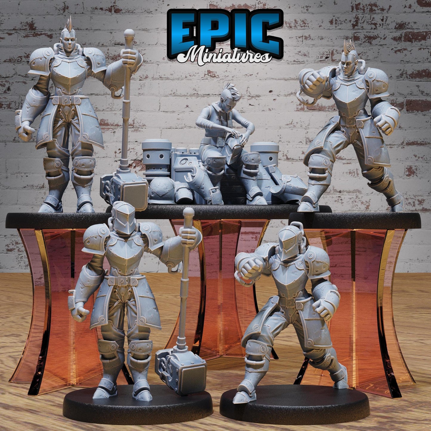 Exosuit Artificer Female - Epic Miniatures | #109 - Steam Society