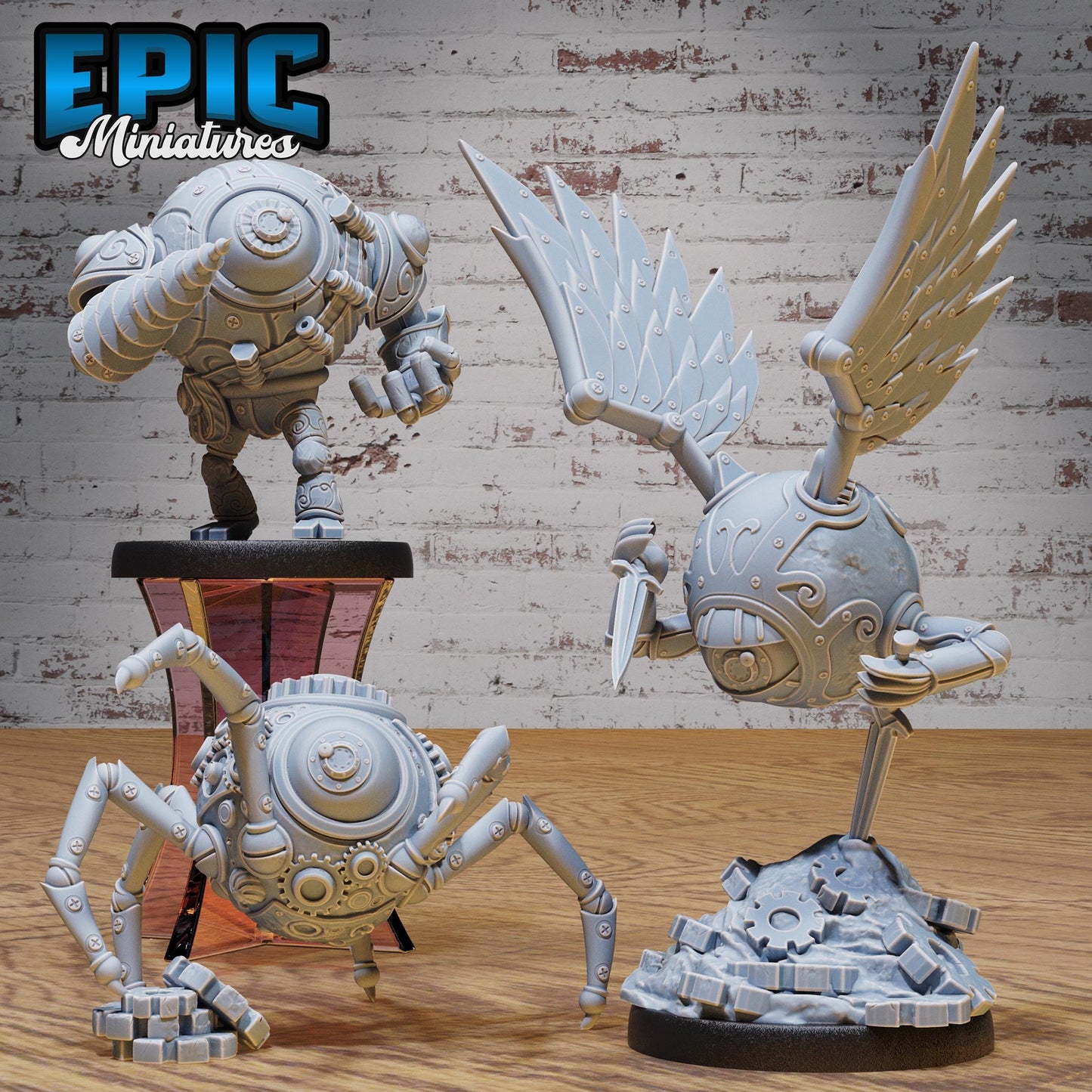 Clockwork Mono Drone - Epic Miniatures | #109 - Steam Society