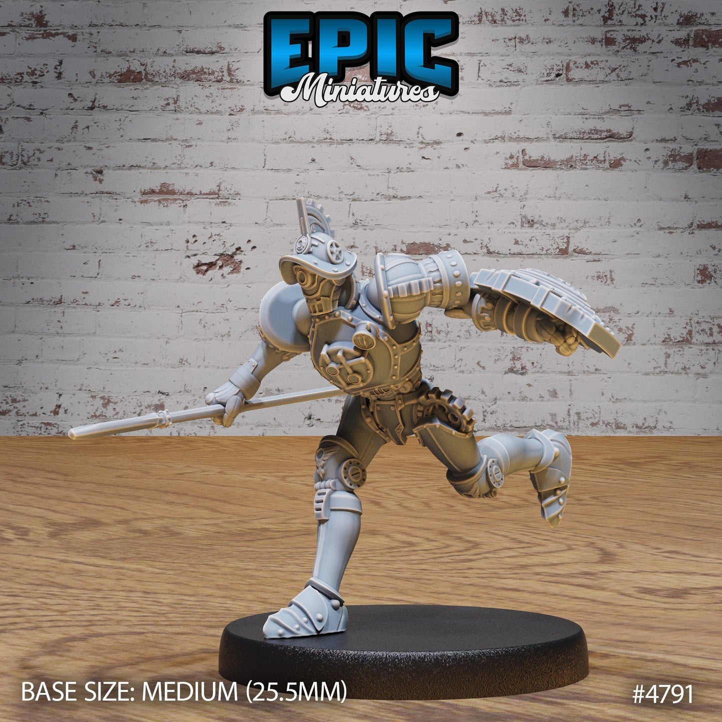 Construct Gladiator - Epic Miniatures | #109 - Steam Society