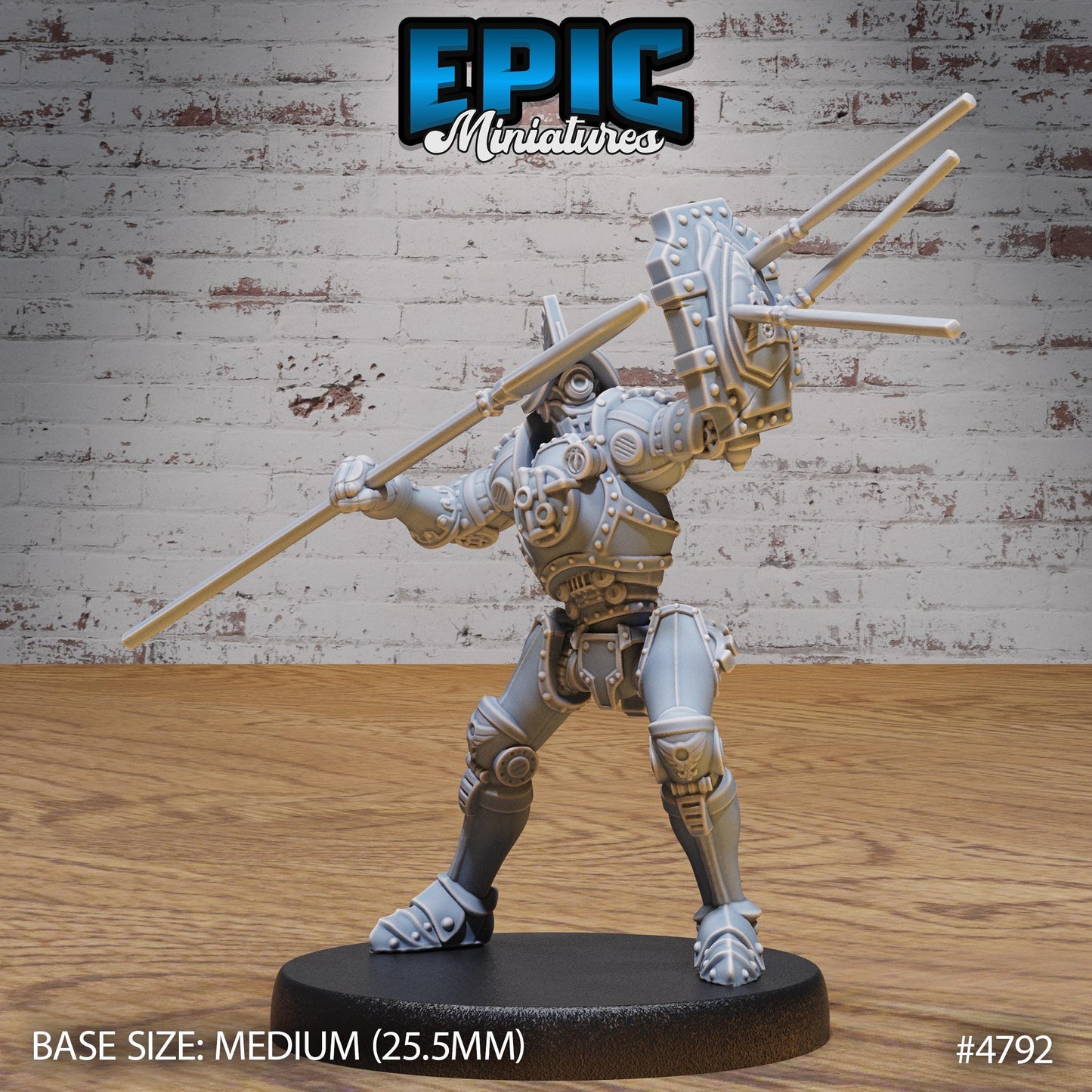 Construct Gladiator - Epic Miniatures | #109 - Steam Society