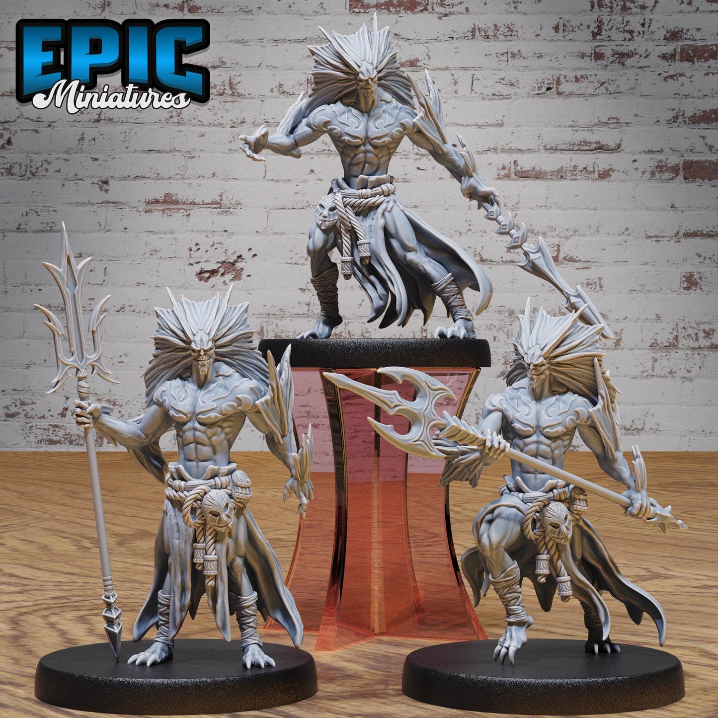 Atlantean Merfolk - Epic Miniatures | #110 - Mysterious Ocean