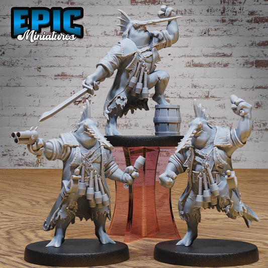Sawhead Pirate - Epic Miniatures | #110 - Mysterious Ocean