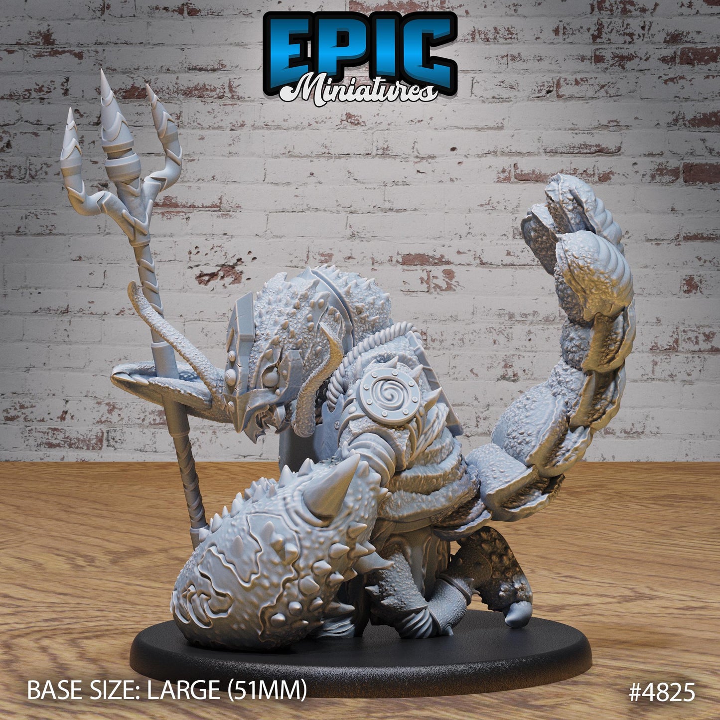 Lobster Folk Warrior - Epic Miniatures | #110 - Mysterious Ocean