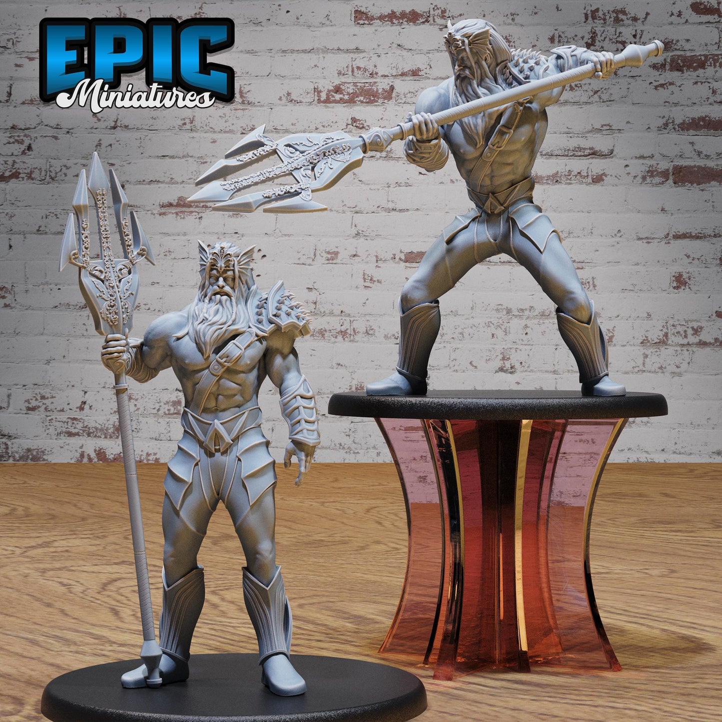 God Triton Avatar - Epic Miniatures | #110 - Mysterious Ocean