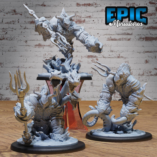 Water Elemental Guard - Epic Miniatures | #110 -Faith Defender