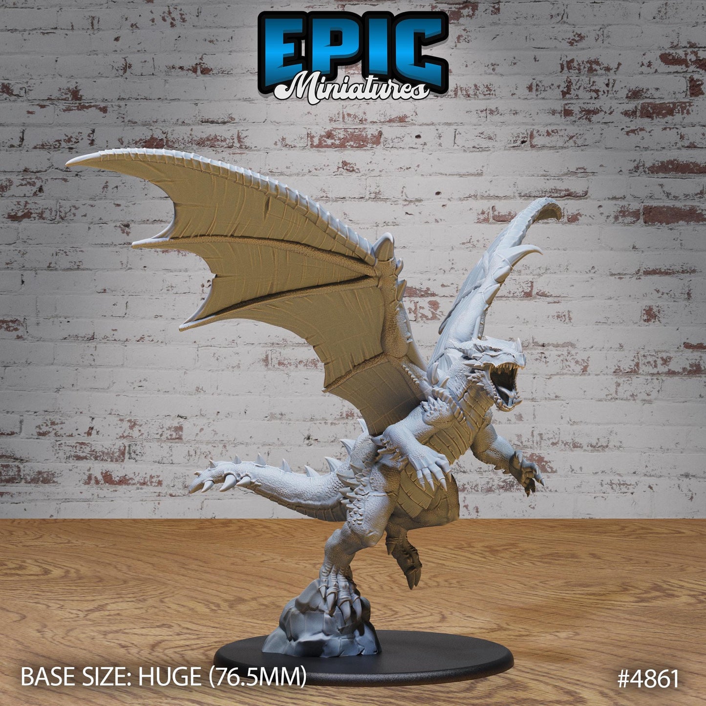 Bipedal Dragon - Epic Miniatures | #111 - Age of Dragons