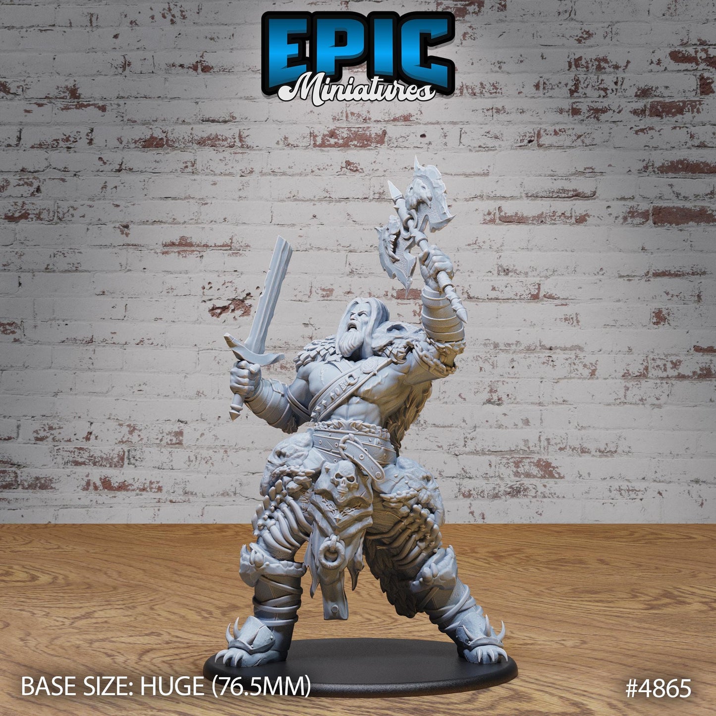 Giant Dragon Hunter - Epic Miniatures | #111 - Age of Dragons