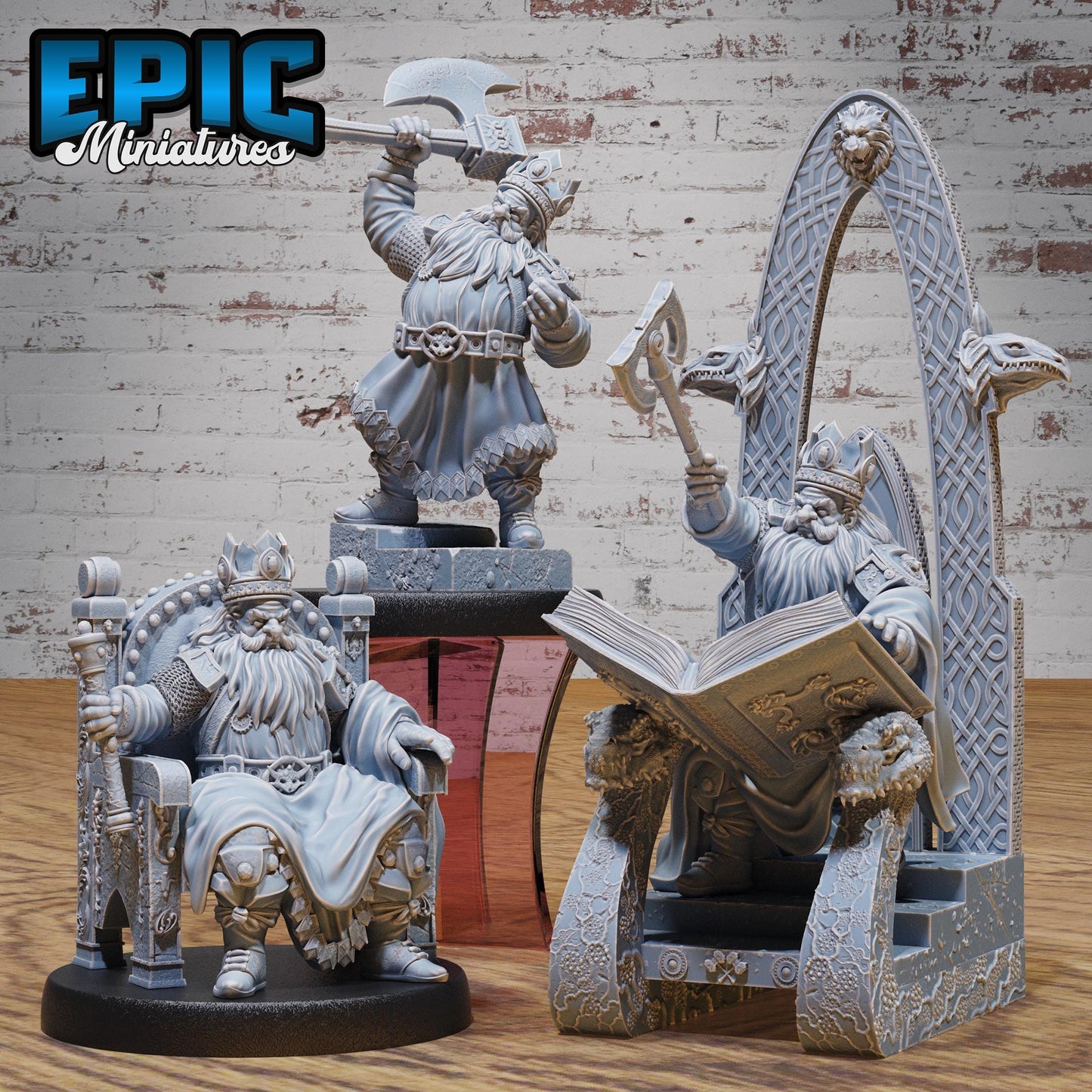 Dwarf King - Epic Miniatures | #111 - Age of Dragons