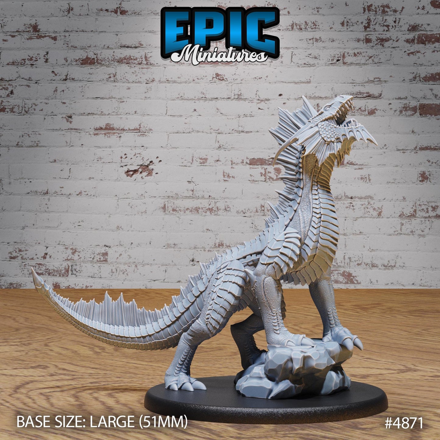 Guard Drake Silver - Epic Miniatures | #111 - Age of Dragons