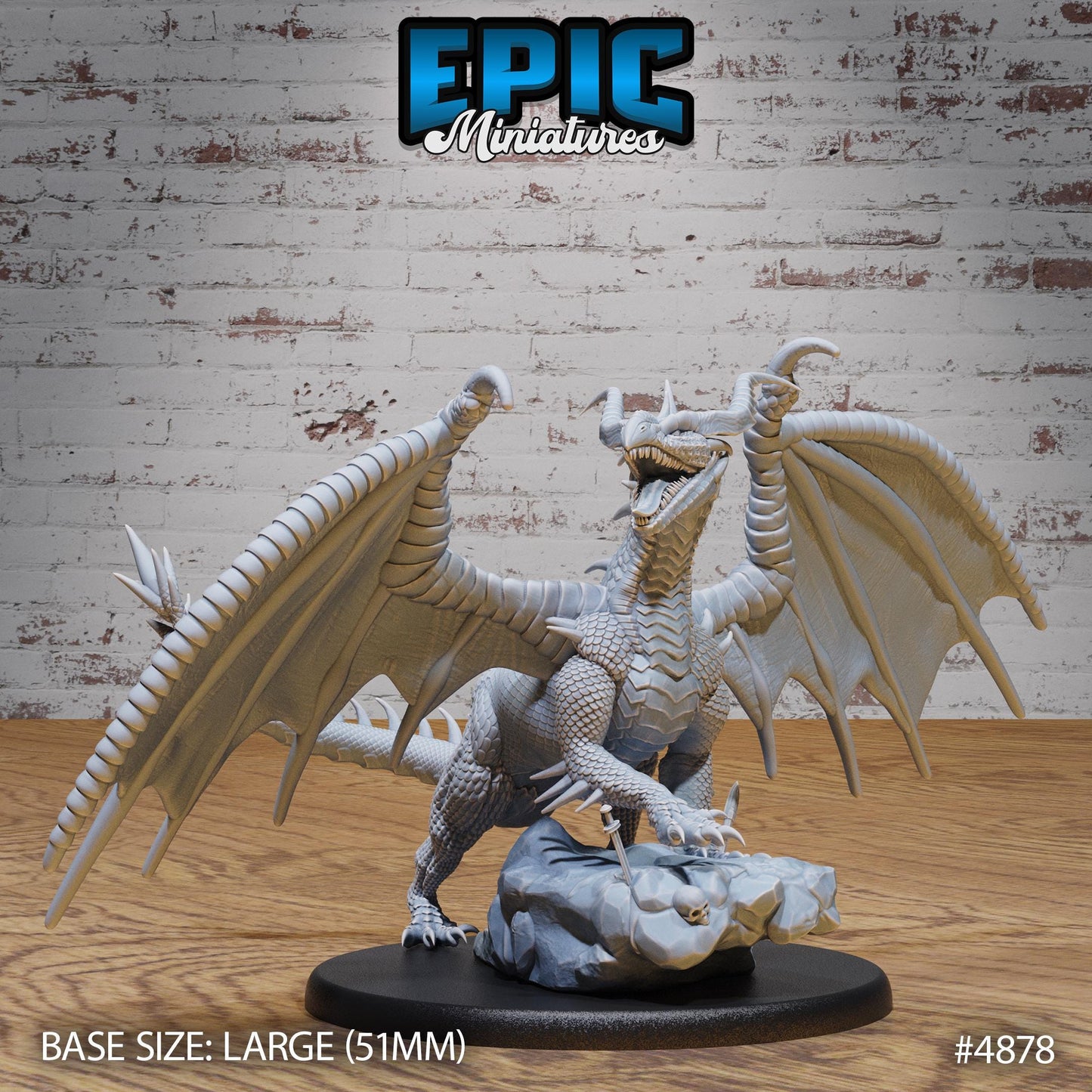 Classic Dragon - Epic Miniatures | #111 - Age of Dragons