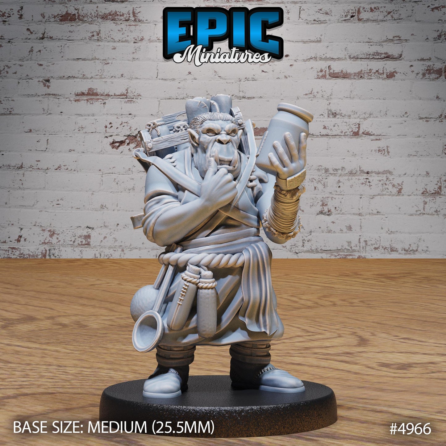 Gray Orc Alchemist - Epic Miniatures | #113 -Savage Attack