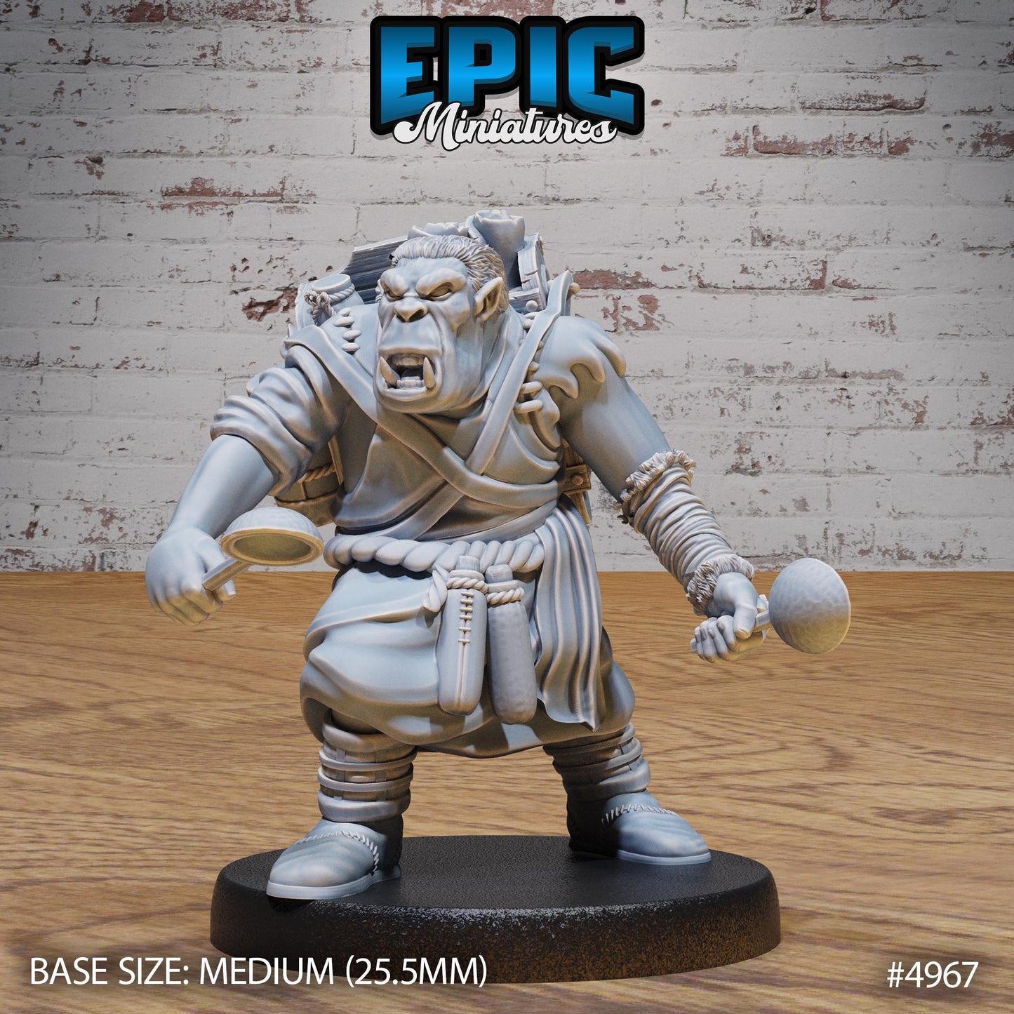 Gray Orc Alchemist - Epic Miniatures | #113 -Savage Attack
