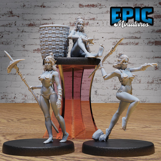 Orc Fisher Female - Epic Miniatures | #113 -Savage Attack