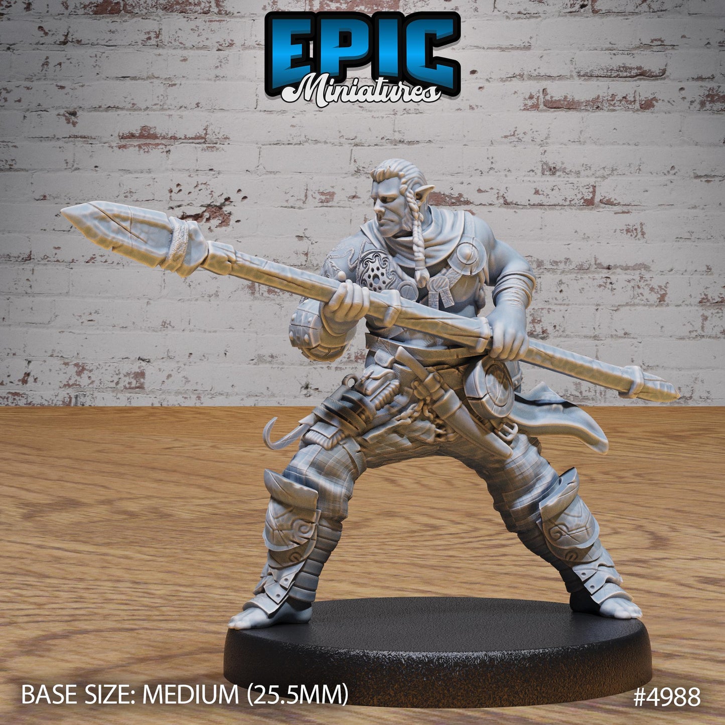 Half Orc Adventurer - Epic Miniatures | #113 -Savage Attack