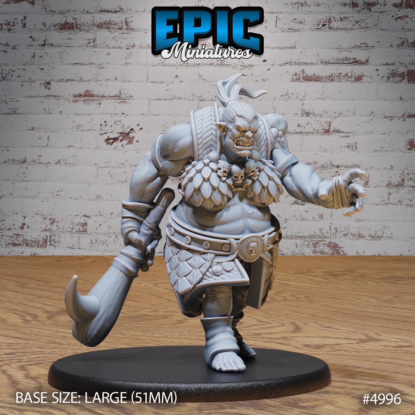 Orog Female - Epic Miniatures | #113 -Savage Attack