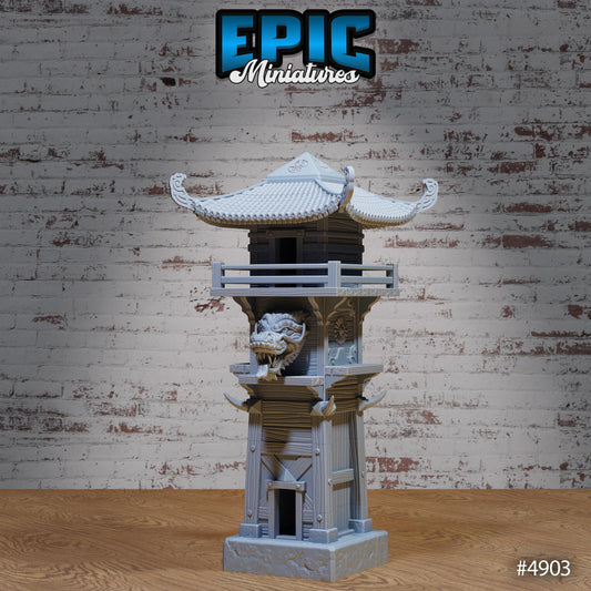 Dragon Watch Tower - Epic Miniatures | #112 -Legends of the East