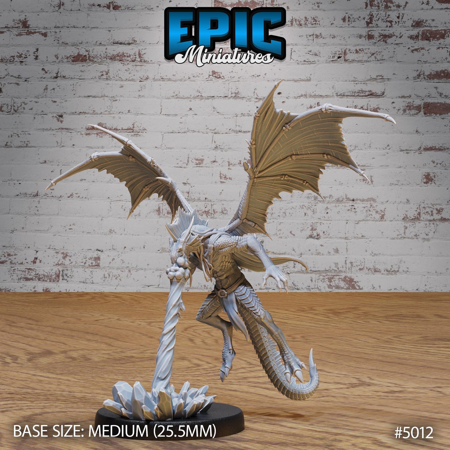 Draconic Demon Silver - Epic Miniatures | #114 -Hells Wrath