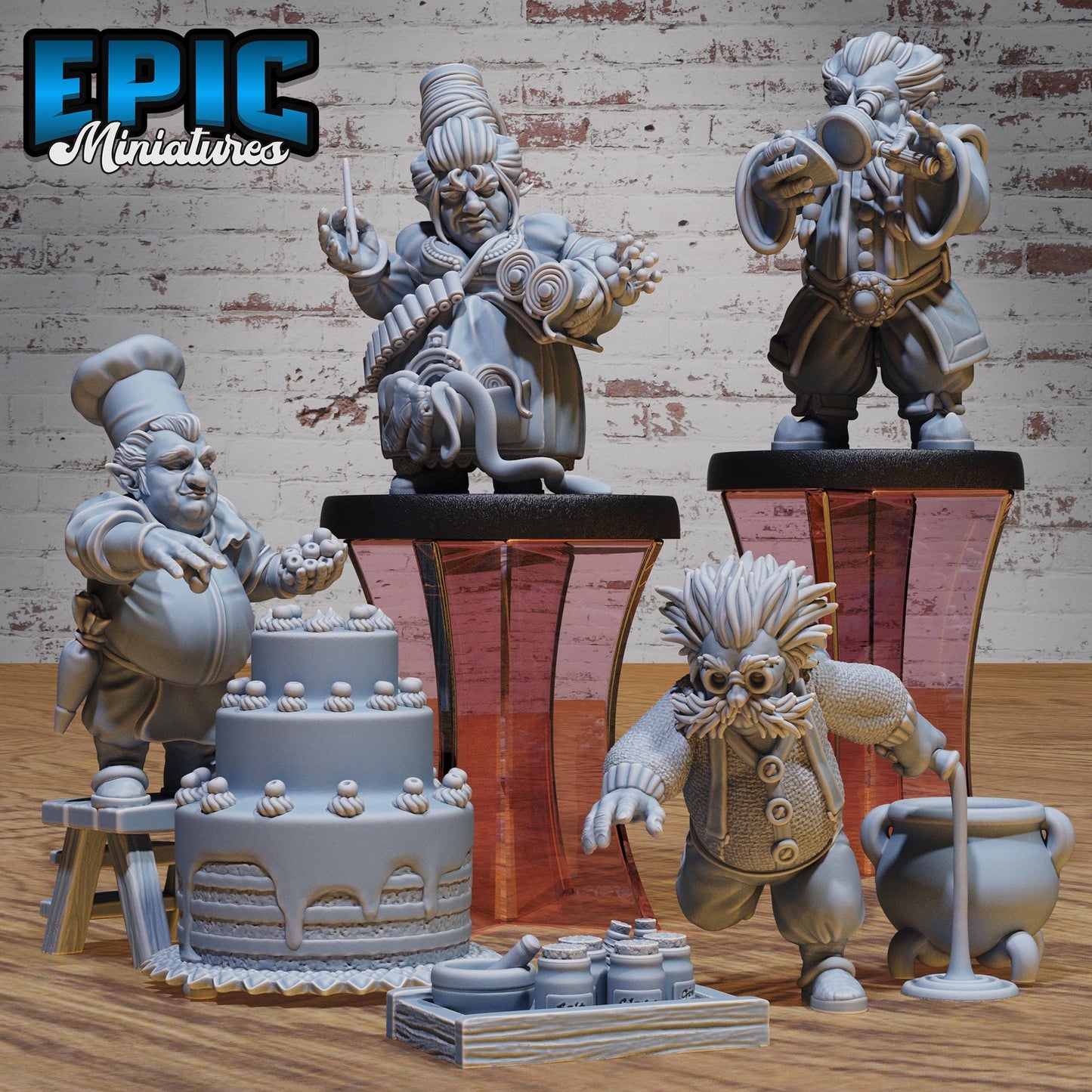 Halfling Villager - Epic Miniatures | #115 -Halfling Meadows