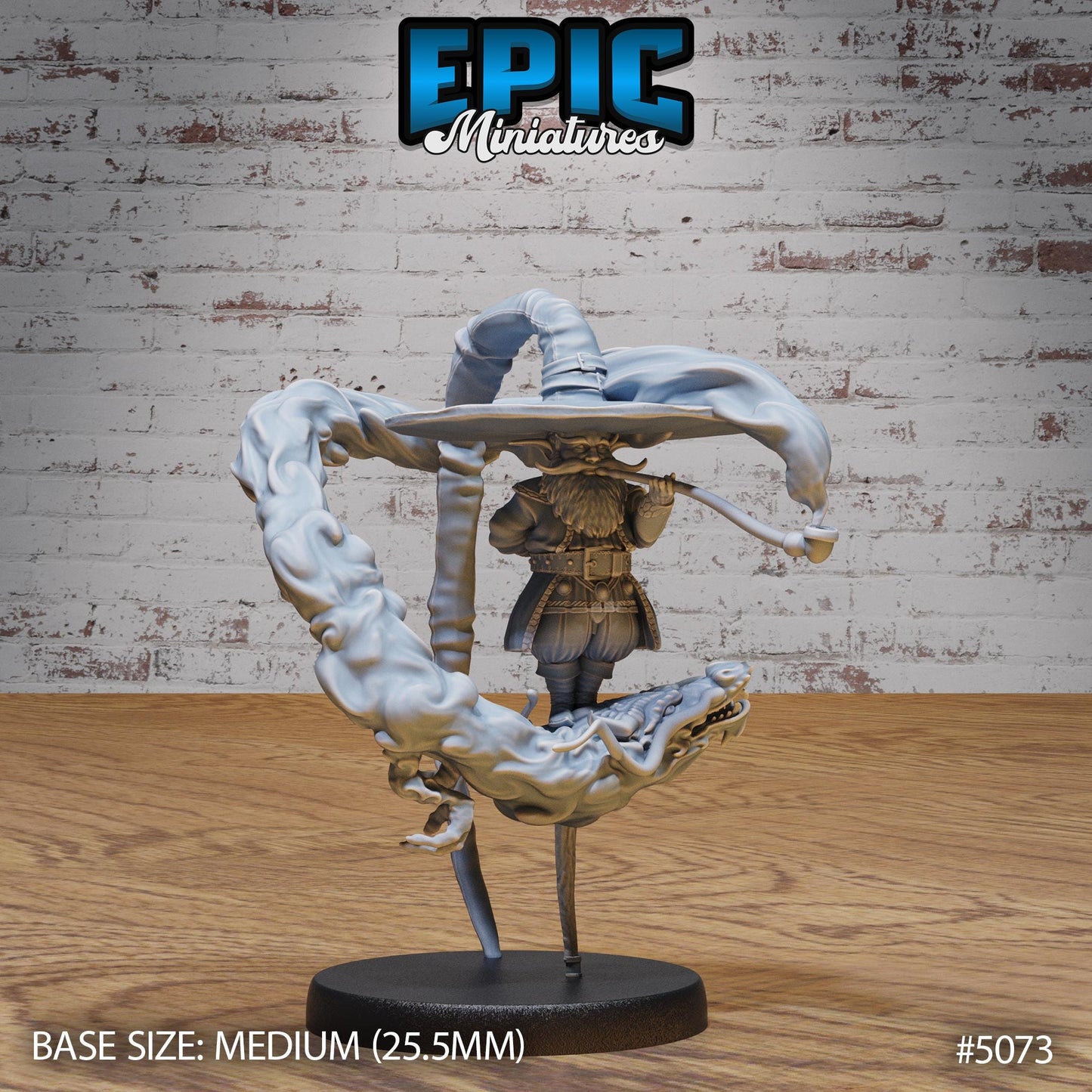 Gnome Wizard - Epic Miniatures | #115 -Halfling Meadows