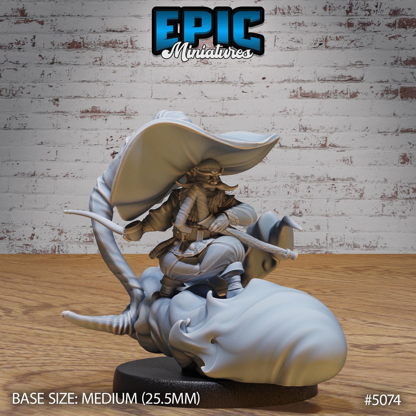 Gnome Wizard - Epic Miniatures | #115 -Halfling Meadows