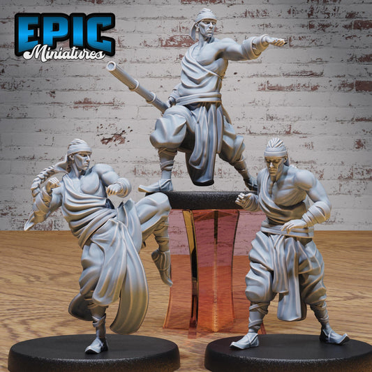 Martial Arts Monk - Epic Miniatures | #112 -Legends of the East
