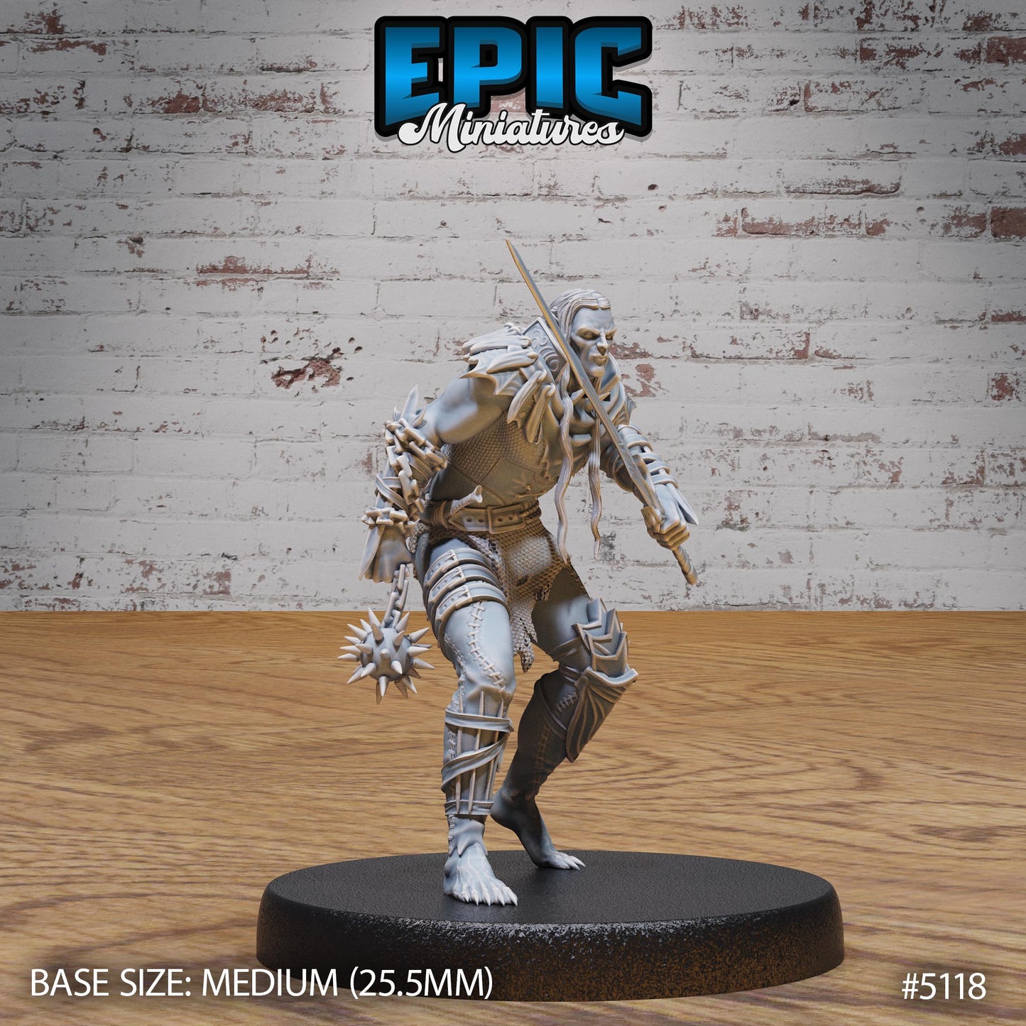 Half-Drow Slave Master - Epic Miniatures | #116 -Prison Break