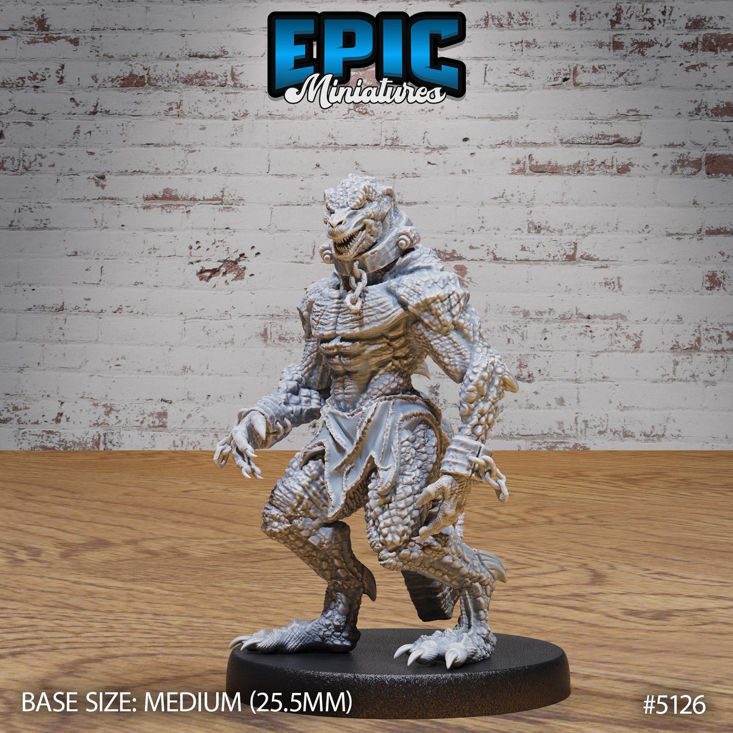 Lizardfolk Slave - Epic Miniatures | #116 -Prison Break