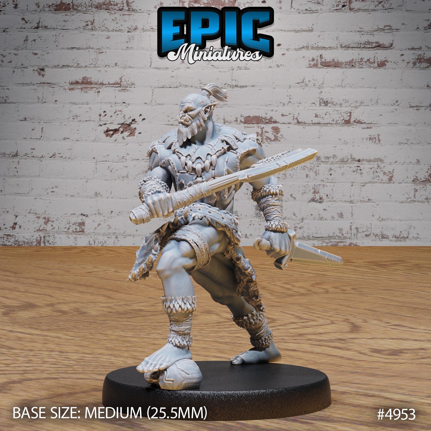 Orc Warrior - Epic Miniatures | #113 -Savage Attack
